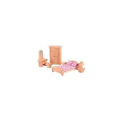 PlanToys Houten Speelgoed Slaapkamer-Klassiek