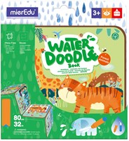 Mieredu livre de coloriage à l'eau animaux de la forêt - jouet créatif pour enfants-2