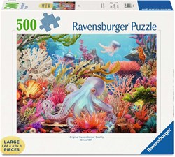 Ravensburger puzzle Reef Life 500XL - monde sous-marin coloré