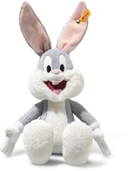 Steiff Bugs Bunny pluche knuffel 32 cm grijs wit Looney Tunes