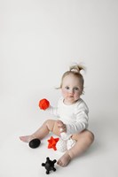Mom's Care SENSORY TOYS Sensory Balls 6 pieces White & Black 5