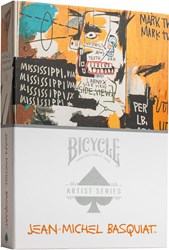 Bicycle cartes à jouer Artist Series Jean-Michel Basquiat multicolore