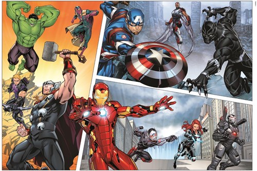 Clementoni puzzle Avengers 104 pièces super-héros enfant-3