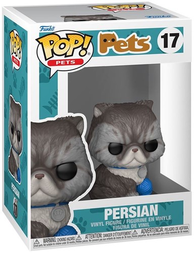 Figurine jouet Funko Pop chat persan - Funko Pop Pets S3-3