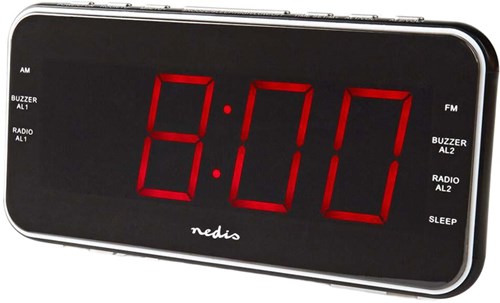 OttoSimon radio réveil numérique - écran LED - radio FM/AM - fonction snooze-2