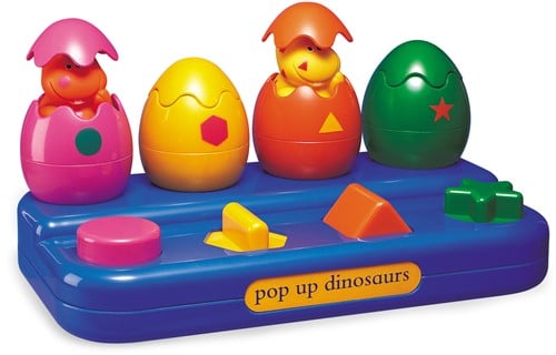 Tolo Classic Pop-up Speelgoed Dinosaurussen voor 1 - 2 jaar