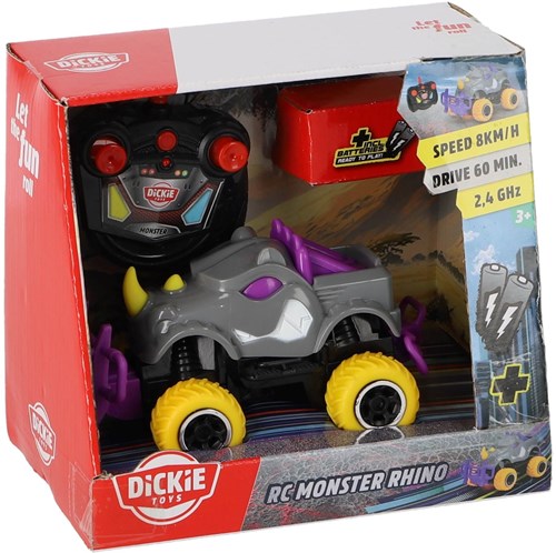 Dickie R/C Monster rhinocéros voiture télécommandée jouet pour enfants-2