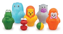 Tolo bowlingset jungle - kleurrijk speelgoed voor peuters