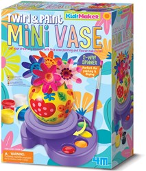 4M Bloemenkunststudio creatieve knutselset voor kinderen met spinner