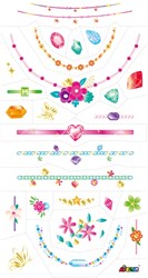 Avenir autocollants tatouages jouet - tatouages bijoux et gemmes