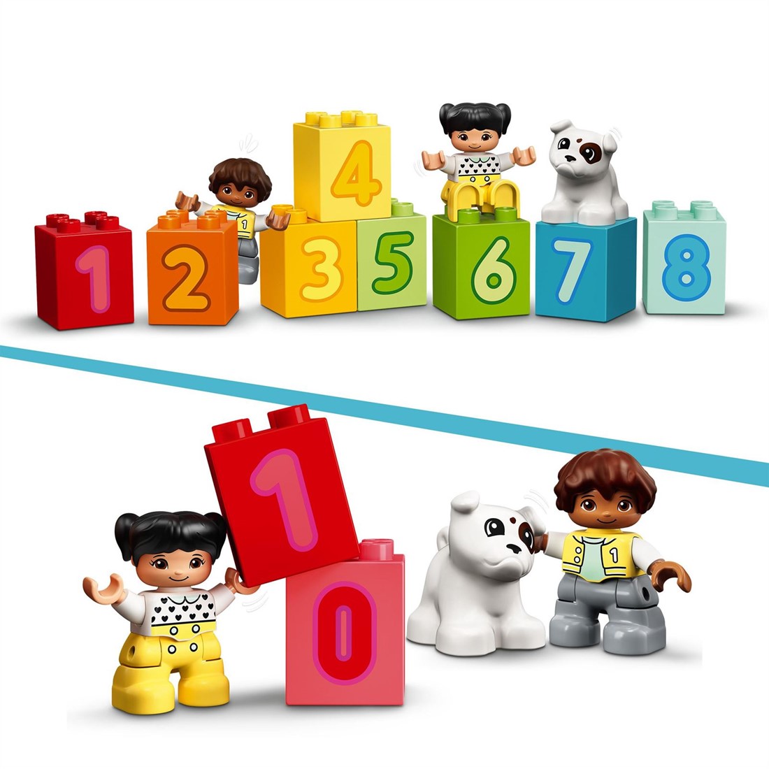 LEGO DUPLO Le train des chiffres - Apprendre à compter - 10954