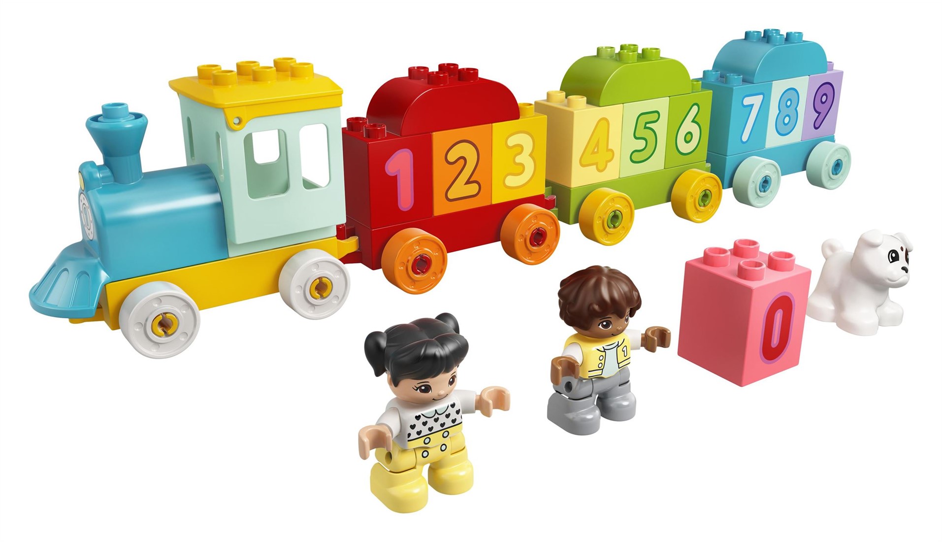 Petit train Duplo avec un personnage – Lego