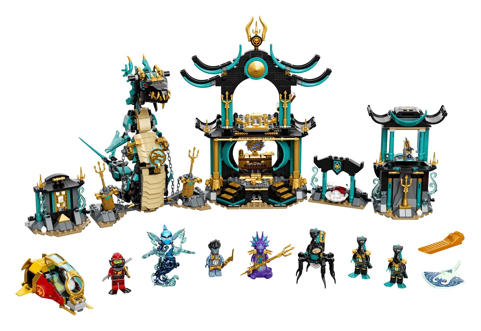 Lego Ninjago Le Temple De La Mer Sans Fin