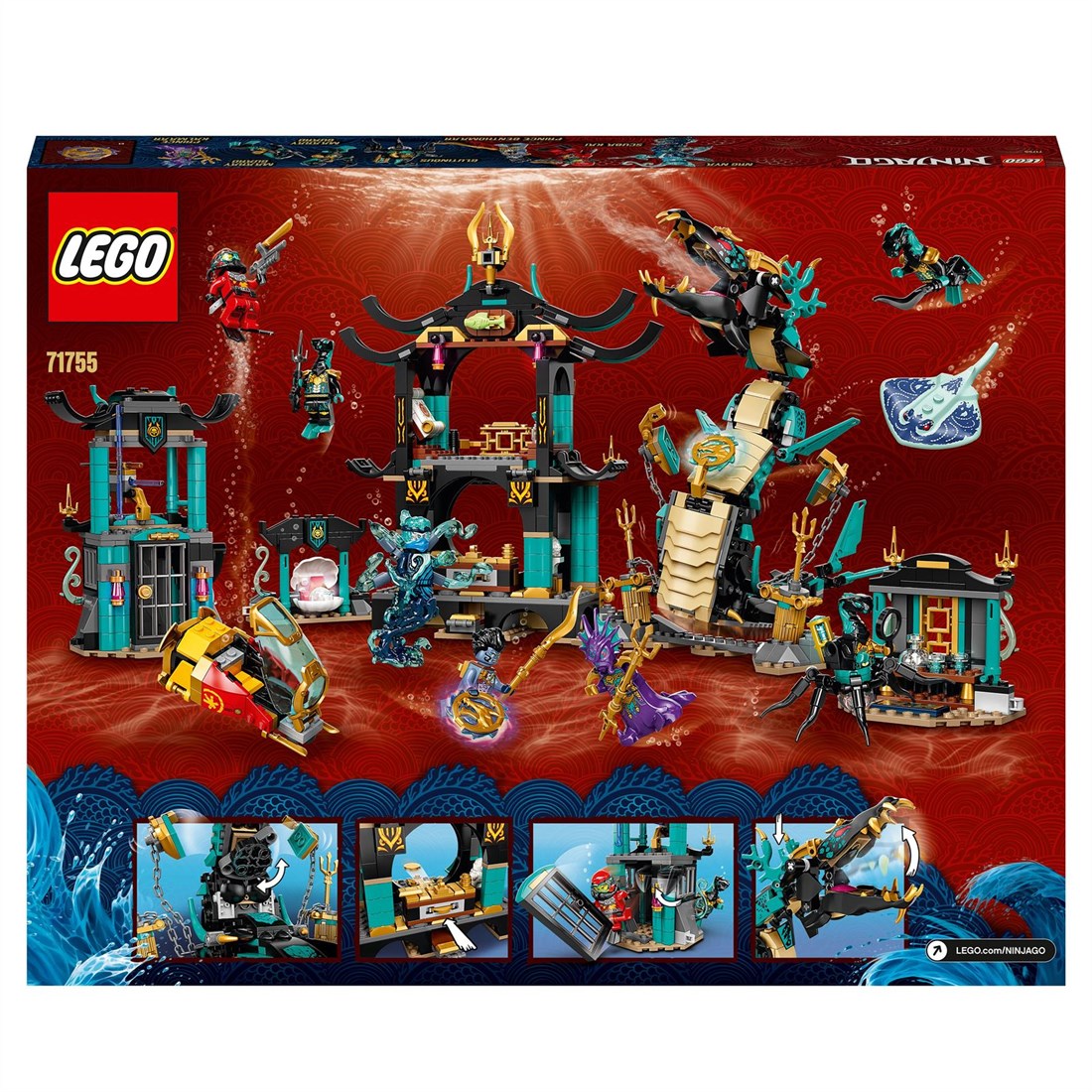 Lego Ninjago Le Temple De La Mer Sans Fin