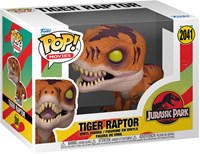 Funko Jurassic Park speelfiguur Tiger Raptor vinyl 10 cm - film merchandise-2