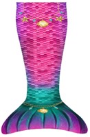Kuaki couverture sirène Star - couverture enfant multicolore polyester