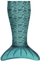 Kuaki Couverture Sirène Turquoise - Couverture Enfant 60x130cm Polyester