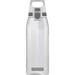 SIGG waterfles transparant 1L - Total Color drinkfles BPA-vrij