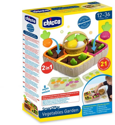 OttoSimon Chicco jouet éducatif potager Montessori 2-en-1 set-3