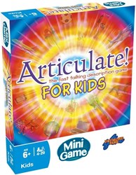 Tomy gezelschapsspel Articulate voor kinderen mini reisspel party