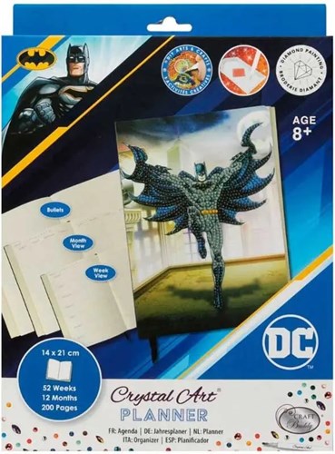 Craft Buddy Batman Forever journal créatif avec cristaux - jouet créatif