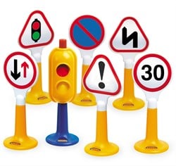 Tolo First Friends Verkeersborden - 7-delig