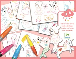Djeco kleuren A world to create, girls