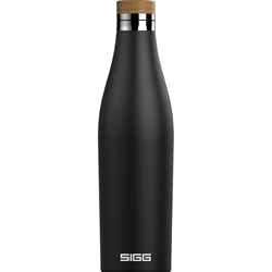 SIGG thermosfles Meridian zwart 0.5L - dubbelwandig RVS drinkfles