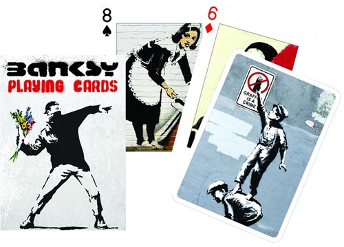 Cartes à jouer Piatnik Banksy - Single Deck