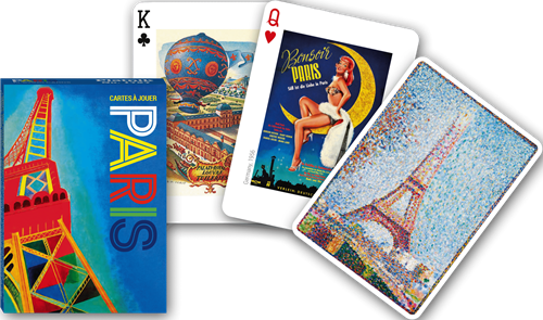 Piatnik cartes à jouer Paris - jeu de cartes pour enfants et adultes
