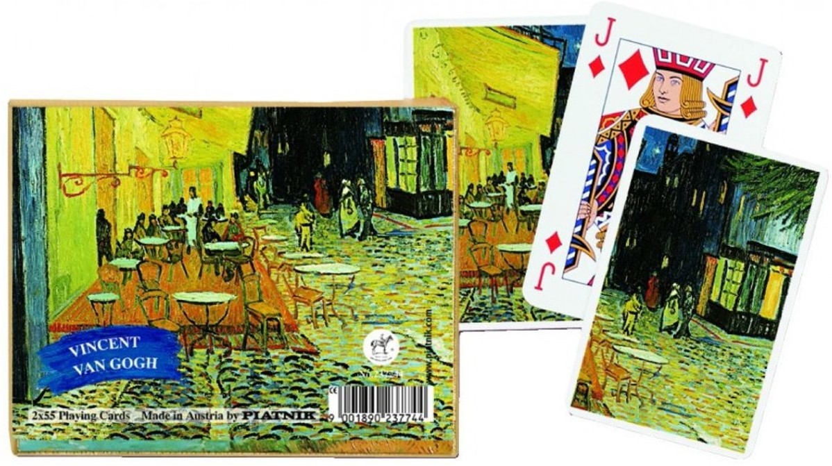 Vincent van gogh cafeterras bij nacht online