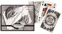 Cartes à jouer gauche et droite Piatnik Escher - Double Deck