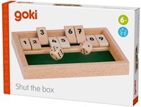 Goki houten dobbelspel Shut the Box educatief spel-2