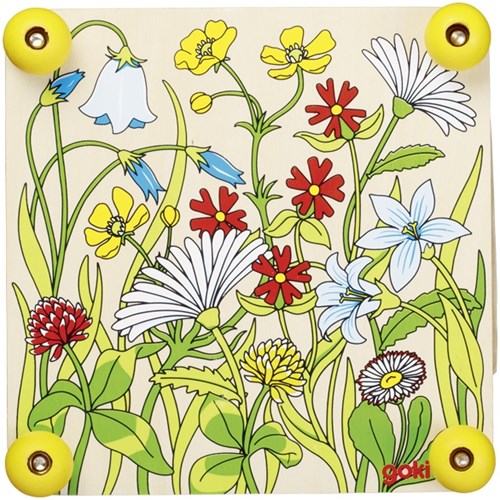 Goki houten bloemenpers - bloemen drogen voor kinderen-2