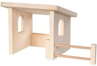 Holztiger étable en bois pour animaux pour jeu créatif et ouvert-2