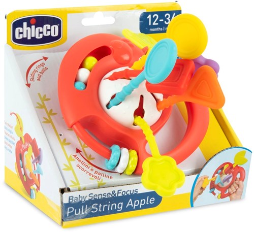 OttoSimon Chicco Pomme à tirer Montessori jouet multisensoriel-2