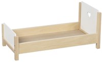 Goki lit de poupée jouet en bois multicolore pour poupées-3