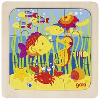 Goki puzzel boerderij - 1 stuk - willekeurig geleverd-3