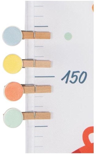 Goki meetlat - dierenvrienden groeimeter voor kinderkamer-3