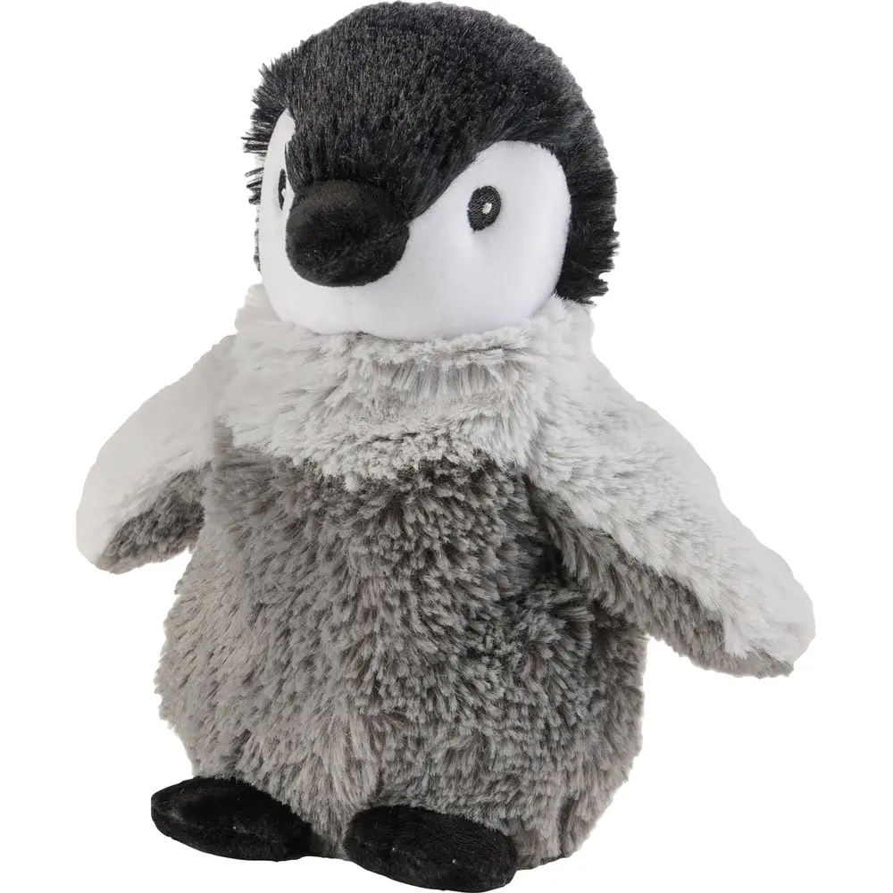Warmies peluche pingouin bébé chauffante micro-ondes parfum lavande 19 cm