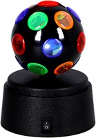 KiddyGo boule disco mini - éclairage de fête coloré pour enfants-2