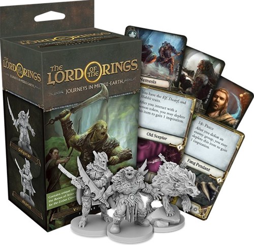 Fantasy Flight Games LotR Journeys in Middle Earth Villains of Eriador-3