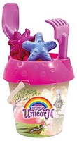 Adriatic strandspeelgoed Magic Unicorn emmerset 6-delig voor kinderen