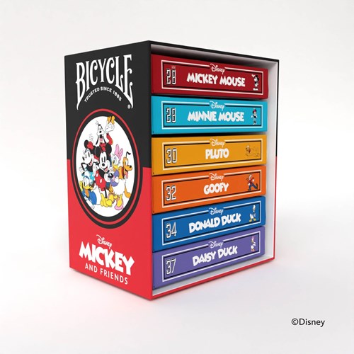 BICYCLE DISNEY CLASSIC COLLECTION GIFT SET - 6 DECKS-2