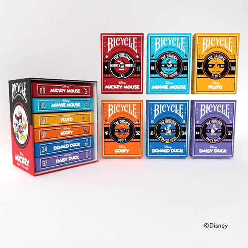 BICYCLE DISNEY CLASSIC COLLECTION GIFT SET - 6 DECKS-3