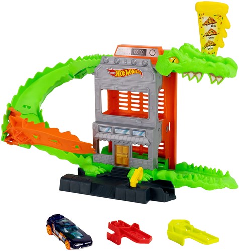 HOT WHEELS CITY CROC PIZZA ATTACK-3