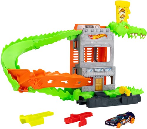 HOT WHEELS CITY CROC PIZZA ATTACK