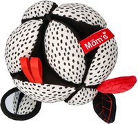 Mom's Care balle bébé Montessori avec miroir jouet sensoriel noir-blanc