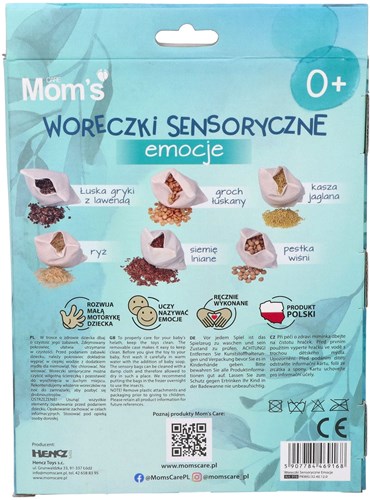 Mom's Care jouets sensoriels pochettes Émotions pour enfants et tout-petits-3