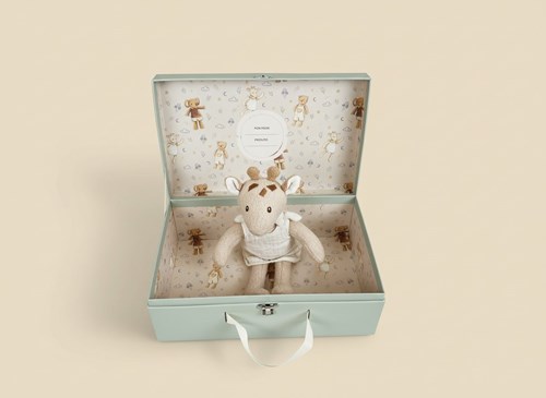 Egmont Knuffel Leonie de Giraf Cadeaudoos. 28,5x18,5x10,5 cm. 0+